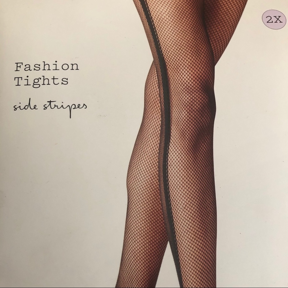 Target Torrid Plus Size Black Fishnet Tights Size 2X